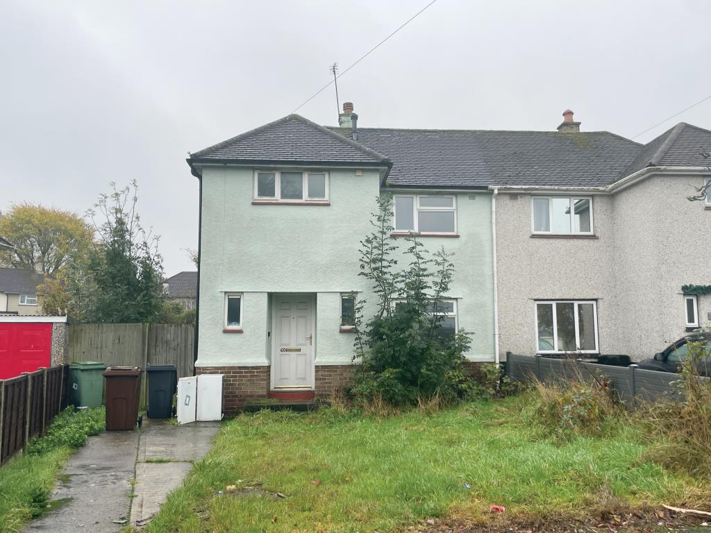 Lot: 139 - SEMI-DETACHED HOUSE FOR IMPROVEMENT - view of semi-detached house for improvement